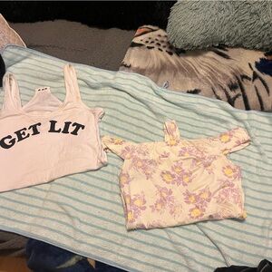 Body suits 4 $10 each are all four for 35